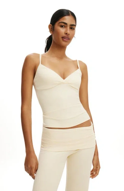 Cotton On Body Airy Soft Triangle Cami In White