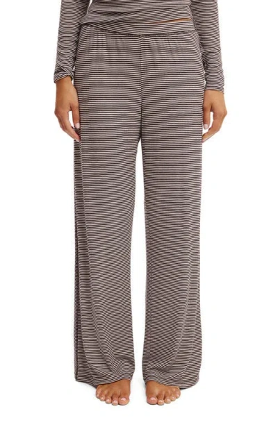 Cotton On Body Airy Soft Wide Leg Pant In Gray