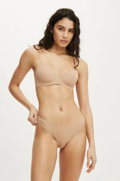 Cotton On Body Bestee T-shirt Bra In Maple Sugar