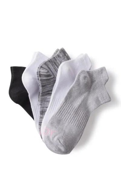 Cotton On Body Body 5pk Ankle Sport Sock In Greyscale