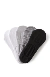 Cotton On Body Body Invisible Socks 5pk In Greyscale
