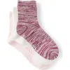 Cotton On Body Body Mid Crew Socks 3pk In Deep Red Cherry Dream