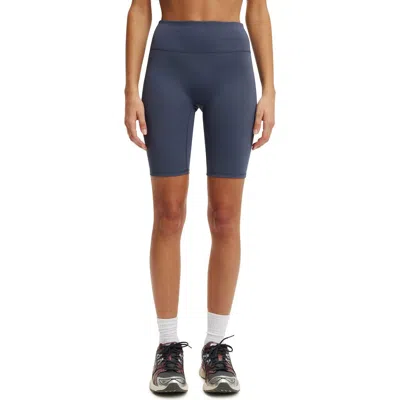 Cotton On Body Bondi Everyday Mid Length Bike Short In Folkstone Grey