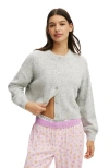 Cotton On Body Button Up Cardigan In Gray