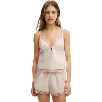 Cotton On Body Cotton Soft Keyhole Cami In Neutral