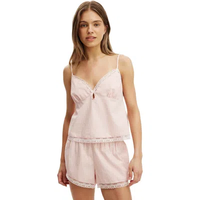 Cotton On Body Cotton Soft Keyhole Cami In Neutral