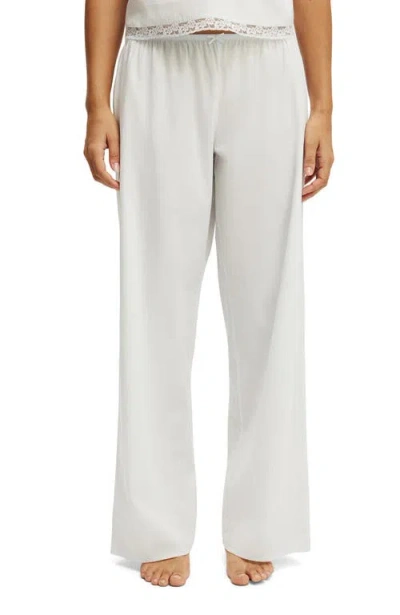 Cotton On Body Cotton Soft Wide Leg Pant In Gray