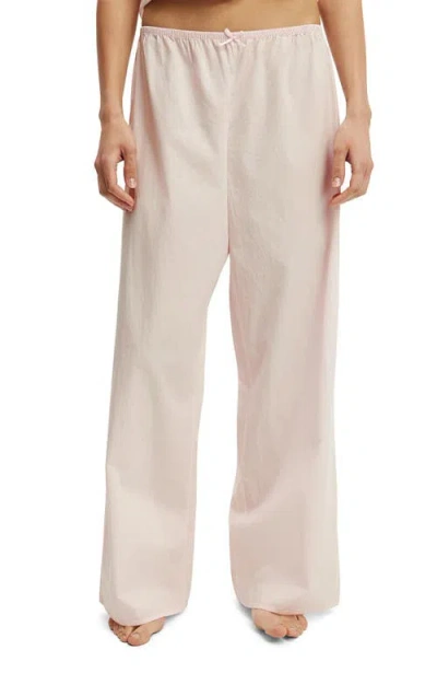Cotton On Body Cotton Soft Wide Leg Pant In Pink