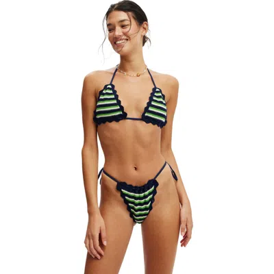 Cotton On Body Crochet Tie Side Brazilian Bikini Bottom