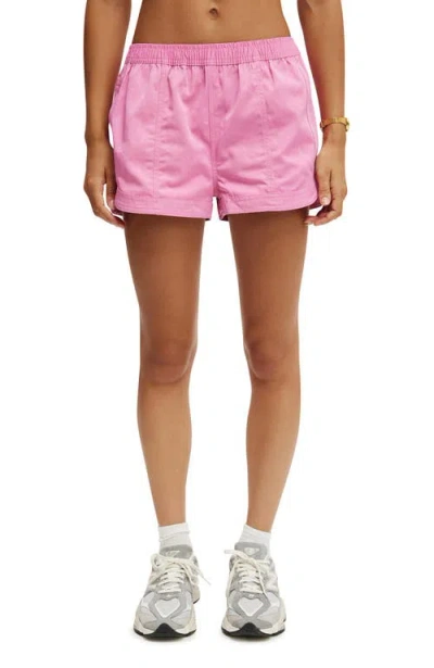 Cotton On Body Day Trip Panelled Short In Pink Icing