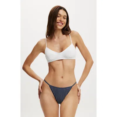 Cotton On Body Demi Jersey Bralette In White