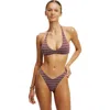 Cotton On Body Dip Front High Side Brazilian Bikini Bottom In Brown