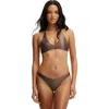 Cotton On Body Dip Front High Side Brazilian Bikini Bottom In Multi