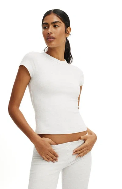 Cotton On Body Dreamy Soft Baby Tee In White