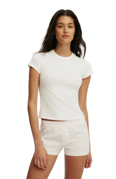 Cotton On Body Dreamy Soft Baby Tee In White