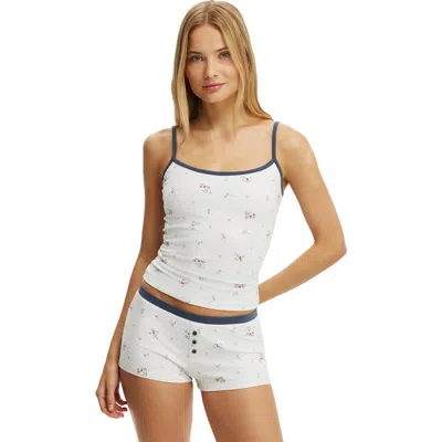 Cotton On Body Dreamy Soft Longline Cami In Blue