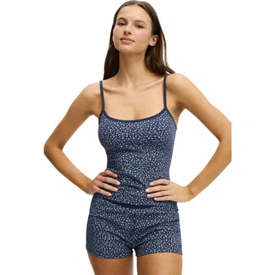 Cotton On Body Dreamy Soft Longline Cami In Blue