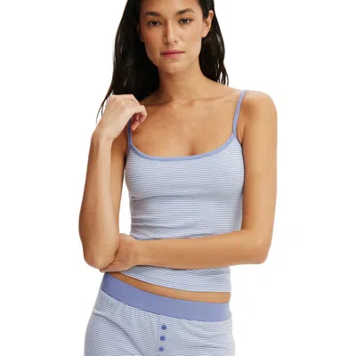 Cotton On Body Dreamy Soft Longline Cami In Blue