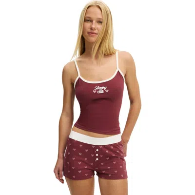 Cotton On Body Dreamy Soft Longline Cami In Brown