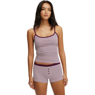 Cotton On Body Dreamy Soft Longline Cami In Purple