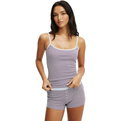 Cotton On Body Dreamy Soft Longline Cami In Purple