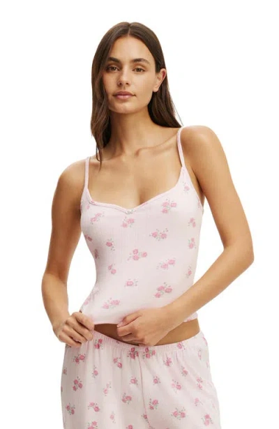 Cotton On Body Dreamy Soft Pointelle Cami In Pink