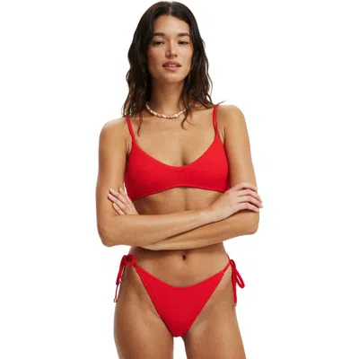 Cotton On Body Fixed Tie Side Brazilian Bikini Bottom