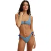Cotton On Body Fixed Tie Side Brazilian Bikini Bottom In Blue