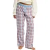 Cotton On Body Flannel Wide Leg Pant In Multi
