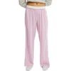 Cotton On Body Flannel Wide Leg Pant In Pink