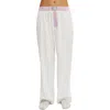 Cotton On Body Flannel Wide Leg Pant In White