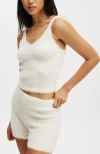 Cotton On Body Fluffy Knitted Cami In Coconut Milkfluffy