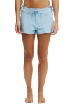 Cotton On Body Hipster Beach Board Shortie In Blue Sky