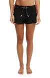 Cotton On Body Hipster Beach Board Shortie In Deep Black