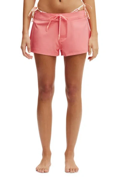 Cotton On Body Hipster Beach Board Shortie In Shell Pink