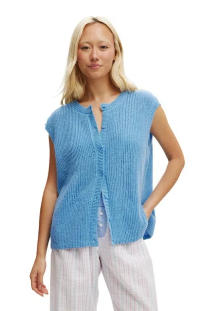Cotton On Body Knit Button Up Vest