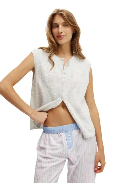 Cotton On Body Knit Button Up Vest