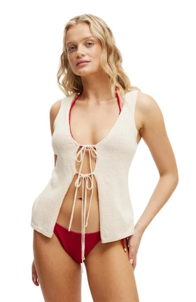 Cotton On Body Lightweight Knit Sleeveless Beach Top
