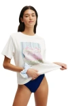 Cotton On Body Lounge Graphic Tee In Yellow