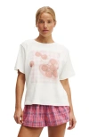 Cotton On Body Lounge Graphic Tee In Cherry Heart