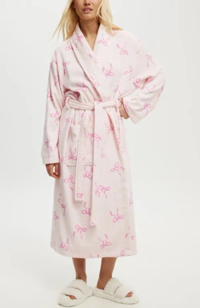 COTTON ON BODY COTTON ON BODY LUXE TERRY ROBE 