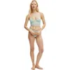 Cotton On Body Margot Embroidered Mesh Longline Bralette In Green