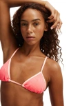 Cotton On Body Micro Slider Triangle Bikini Top In Pink