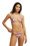 Cotton On Body Micro String Thong Bikini Bottom In Pink