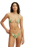 Cotton On Body Micro String Thong Bikini Bottom In Green