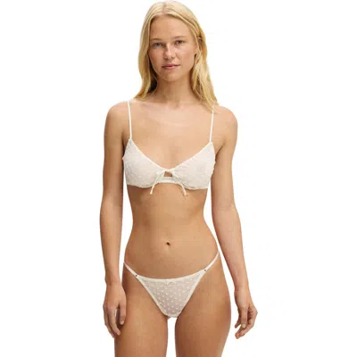 Cotton On Body Olivia Mesh Underwire Bra In White
