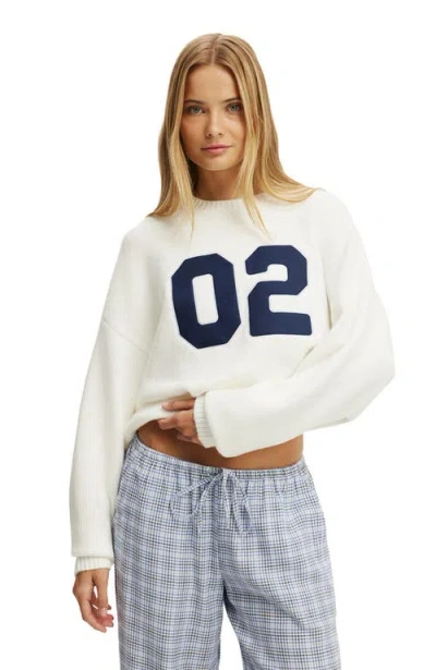 Cotton On Body Oversized Knit Sweater In White