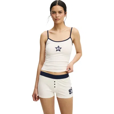 Cotton On Body Peached Jersey Longline Cami In Neutral