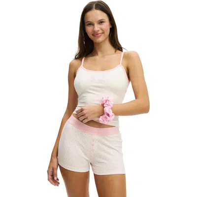 Cotton On Body Peached Jersey Longline Cami In Pink