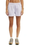 Cotton On Body Plush Essential Gym Short In Pastel Lilac